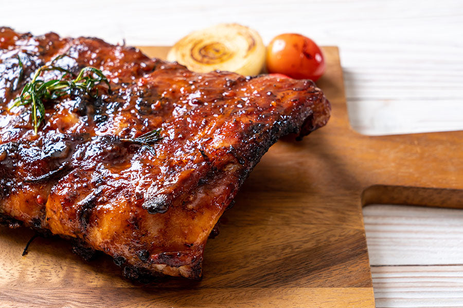 Glazed Basil Country Ribs Il Fusti