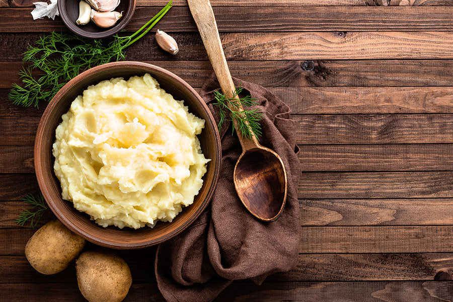 Olive Oil Mashed Potatoes
&ndash; Il Fusti