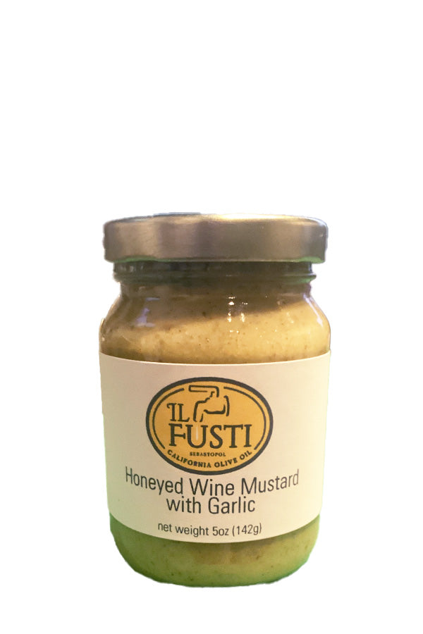 Honeyed Wine Mustard with Garlic