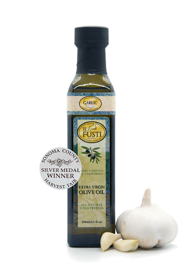 Garlic Olive Oil - Sonoma Country Harvest Fair Silver Medal Winner